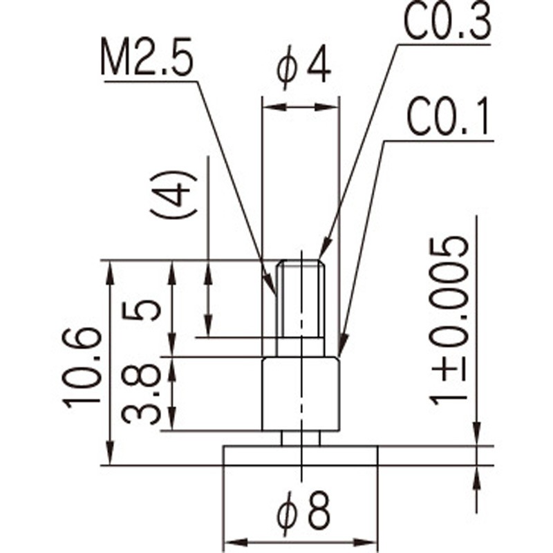 DN-SES デジタルダンチノギス専用測定子 全晴 交換用測定子タイプ   DN-SES 6,998円
