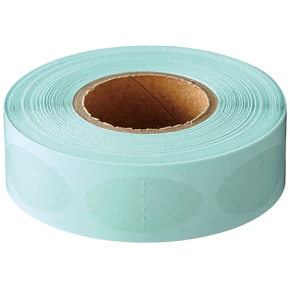 MST-1RS ミシン目付透明ロールシール HEADS(ヘッズ) 幅25mm高さ13mm 1