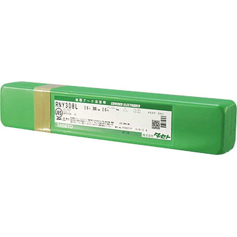 RNY-308L 2.6mm ステンレス溶接棒  RNY-308L タセト 棒径2.6mm棒長300mm 1箱(2kg)