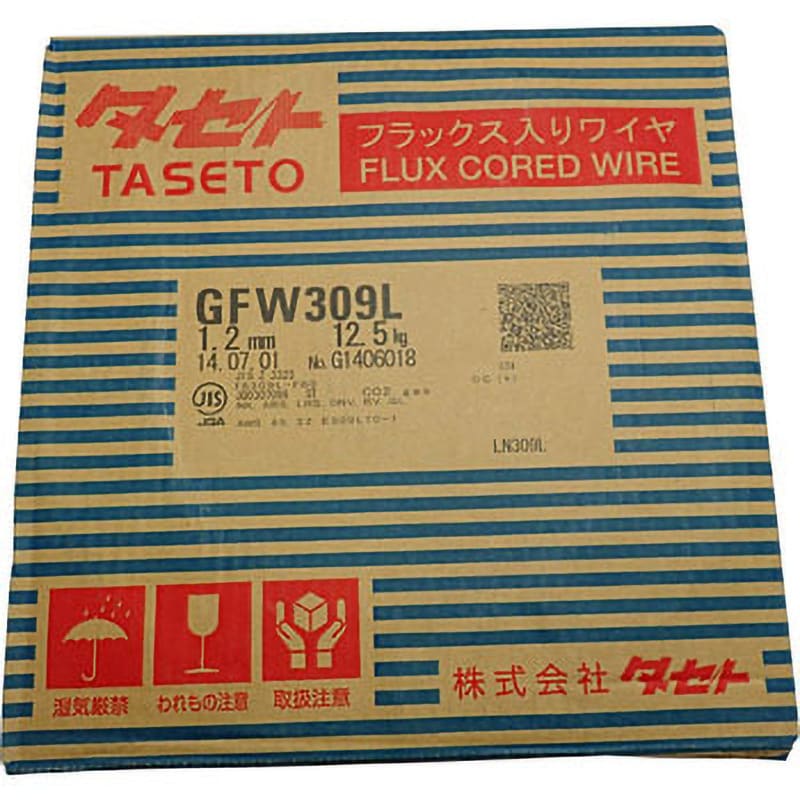 GFW-309L 1.2mm ステンレス/FCWワイヤー GFW-309L 1箱(12.5kg) タセト