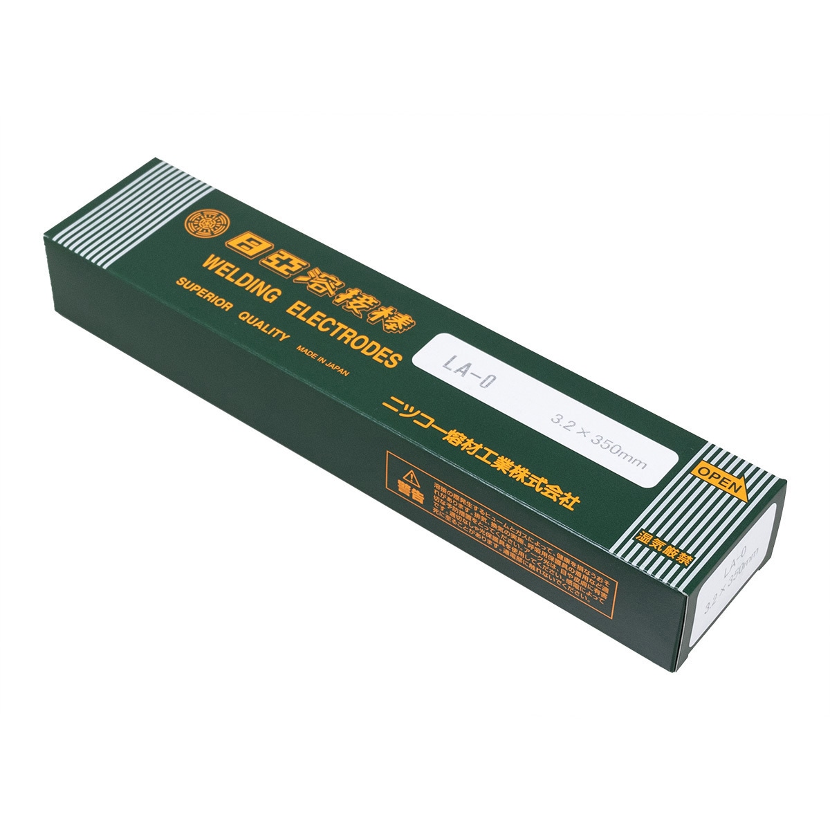 LA-0 3.2Φ×350mm 耐候性鋼用被覆アーク溶接棒(高張力鋼) LA-0 1箱(5kg 
