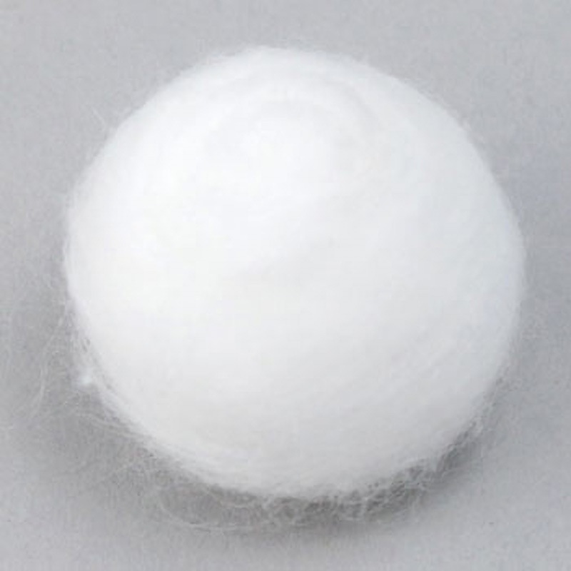 No.14 白十字 綿球 白十字 綿花 直径14mm 1袋(50g) 【通販モノタロウ】