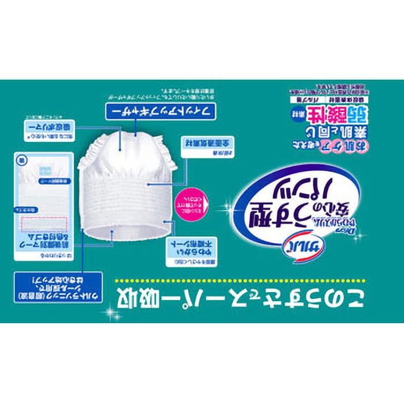 サルバ Dパンツ やわらかスリム うす型スーパー 白十字 吸収量450mL