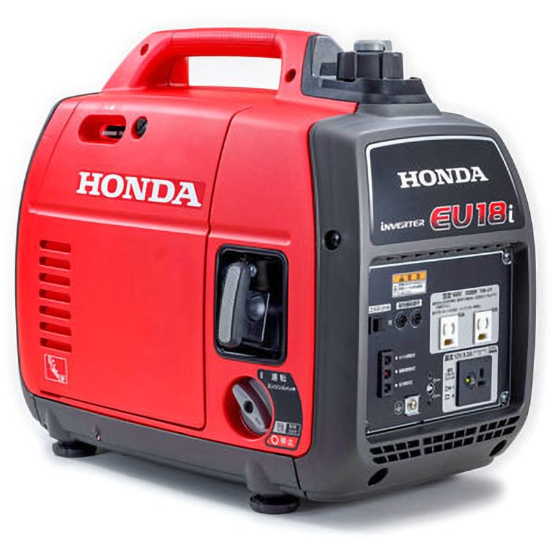 デジタルインバーター発電機 ピンク EU18i 正弦波インバーター搭載ハンディータイプ発電機 ホンダ 電圧調整