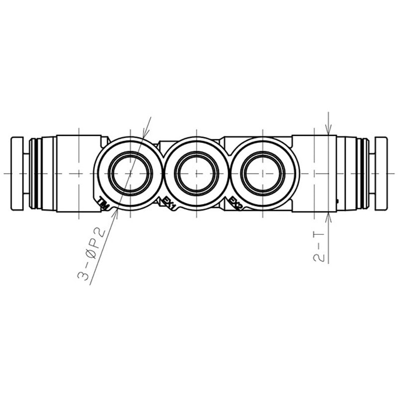 【高額売筋】 BJSU10 クッション機能付スピードコントローラ 1個 PISCO(ピスコ 継手
