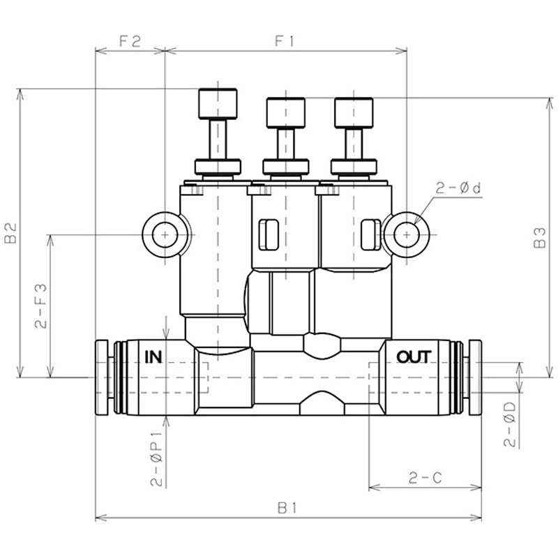セール(SALE)開催中!ファッション通販 BJSU10 クッション機能付スピードコントローラ 1個 PISCO(ピスコ 継手