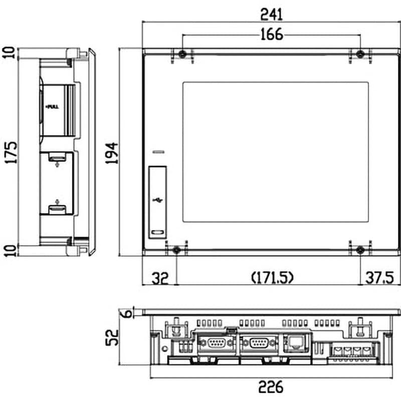 GT2708-VTBD グラフィックオペレーションターミナル GOT2000シリーズ 1