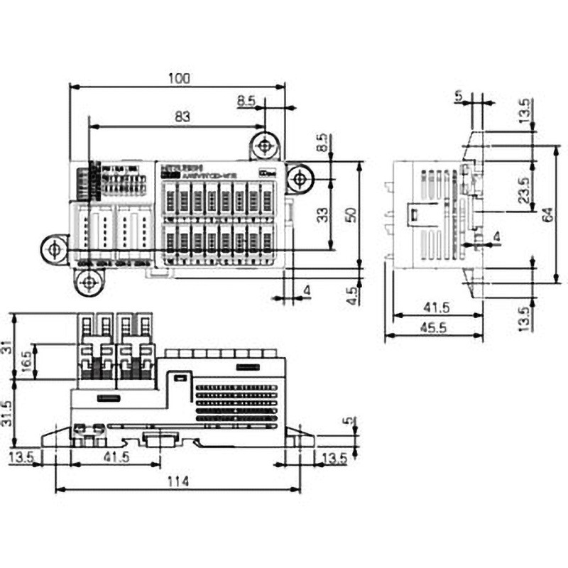 AJ65VBTCE3-16TE センサコネクタタイプ e-CONタイプ 出力ユニット AJ65VBTCEシリーズ 1個 三菱電機 【通販モノタロウ】