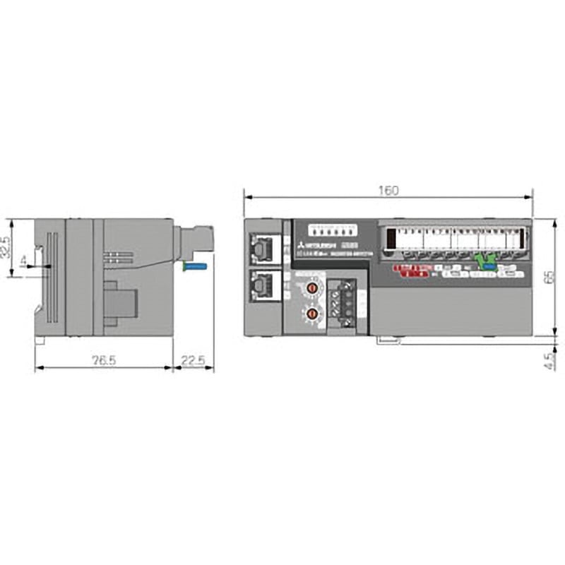 NZ2GF2B-60TCTT4 2個セット NZ2GF2B-60TCTT4 CC-Link IE フィールドネットワーク 温度調節