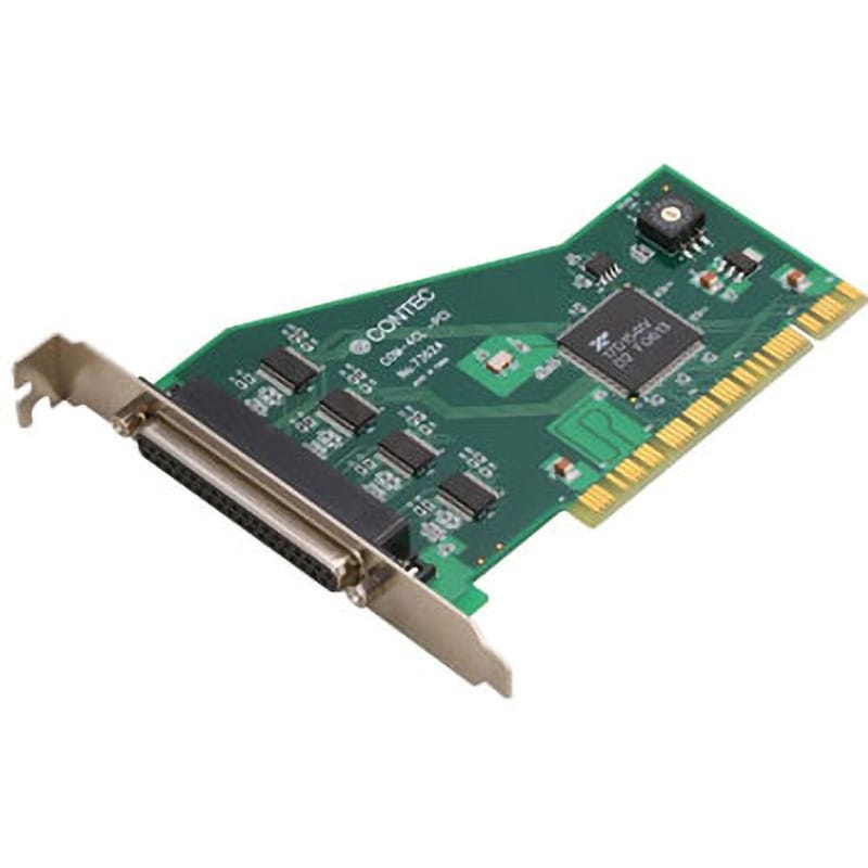 COM-4CL-PCI RS-232C通信ボード 1個 CONTEC(コンテック) 【通販サイトMonotaRO】