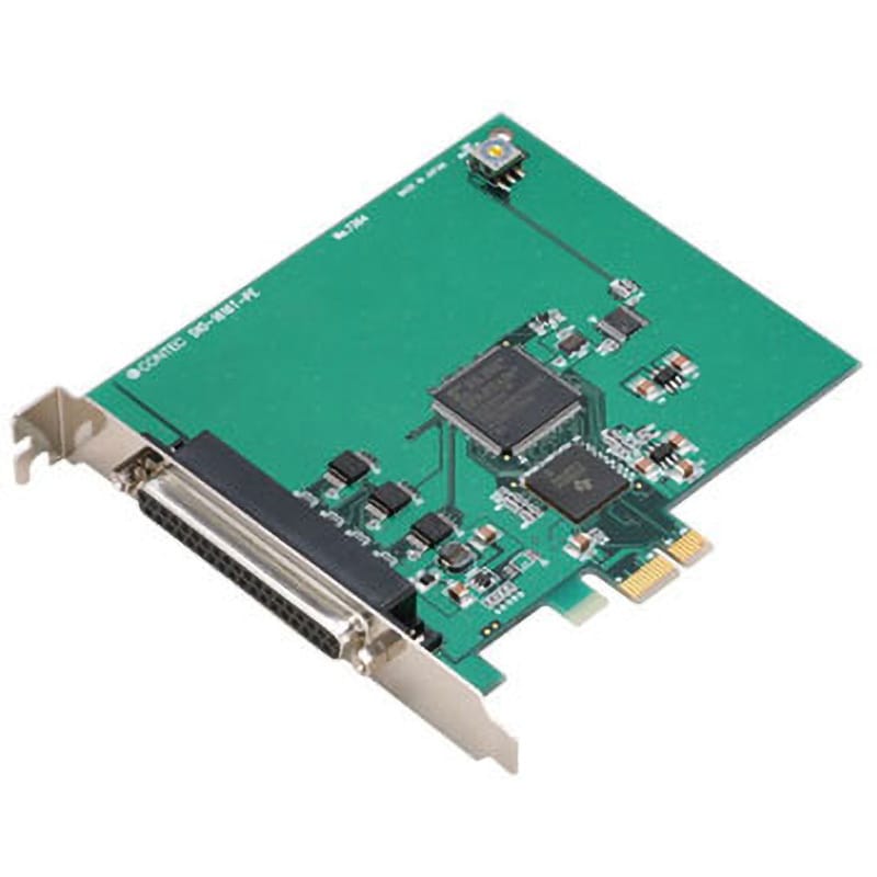 DIO-1616T-PE 非絶縁型デジタル入出力ボード PCI Expres 1個 CONTEC(コンテック) 【通販サイトMonotaRO】