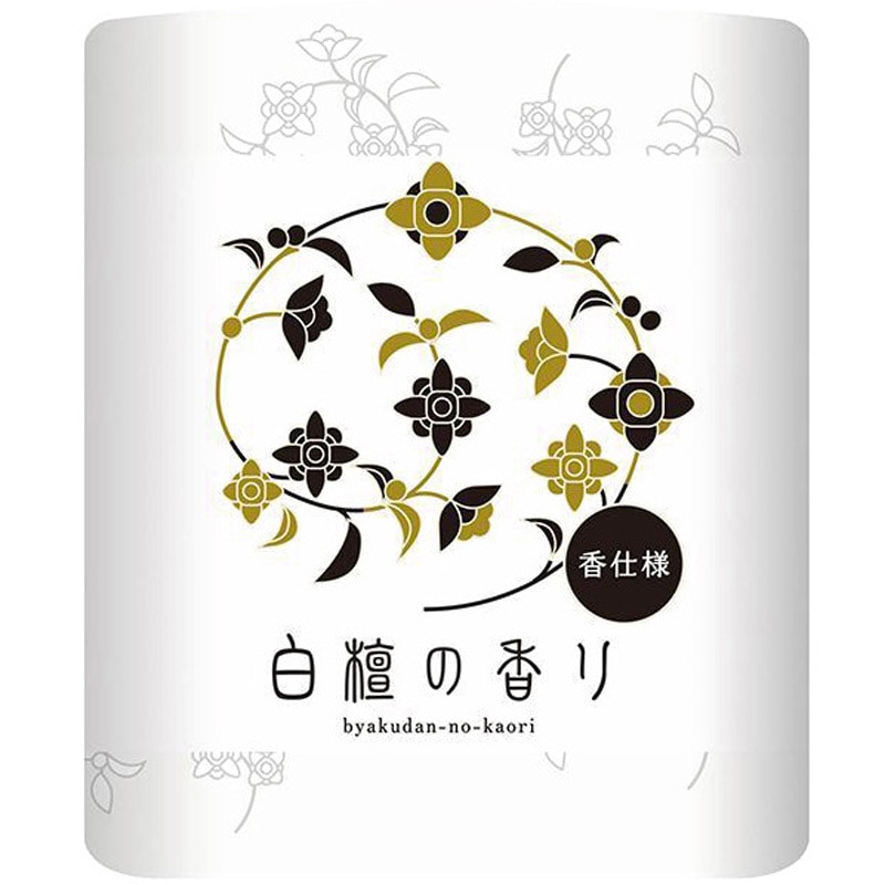 四国特紙 トイレットペーパー 白檀の香り ダブル 芯あり 30m 1セット（96ロール：12ロール×8パック） まとめ）四国特紙 トイレットペーパー 白檀の香り ダブル 芯あり 30m 1