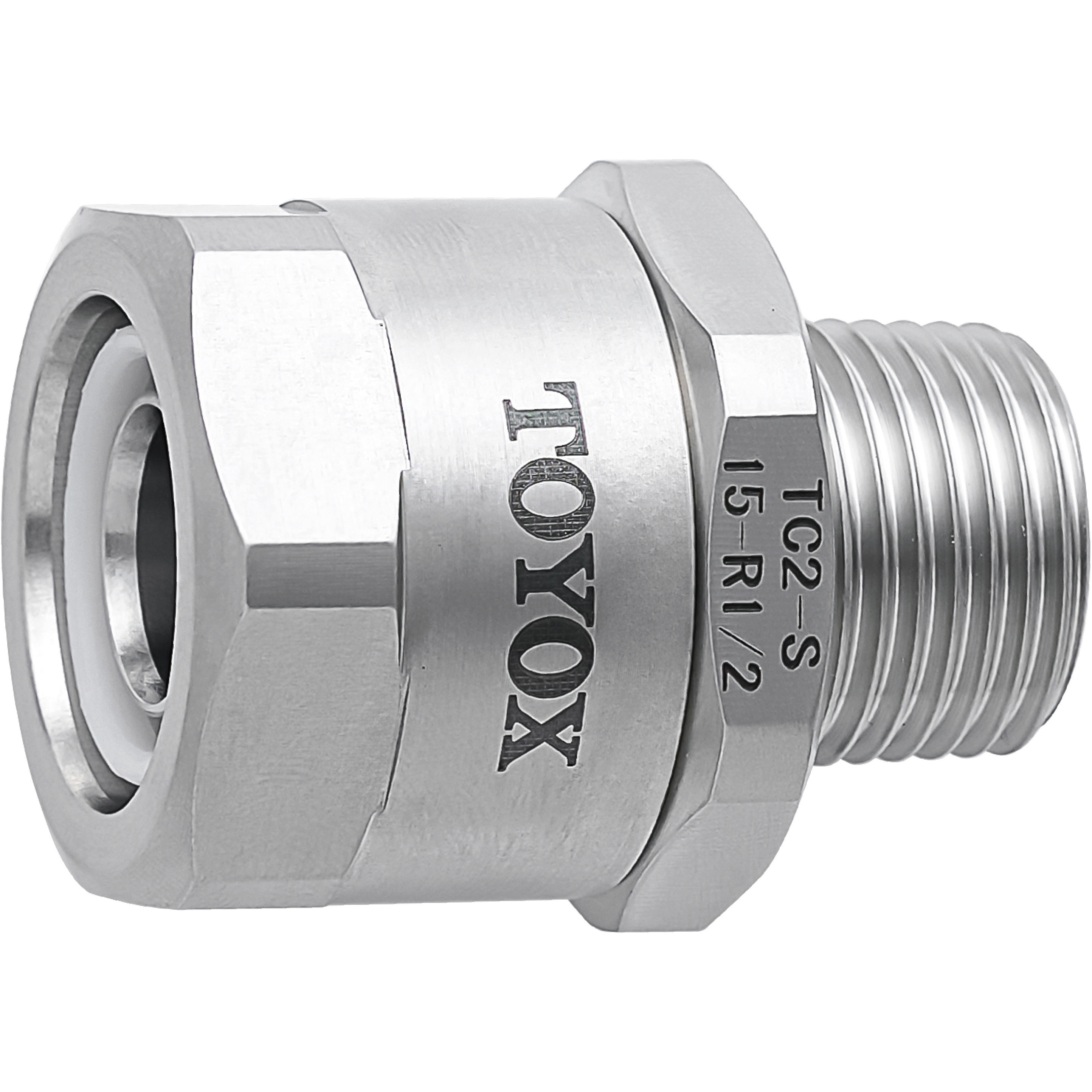 つよ TC2-S19-R3/4 ホース継手 袋ナット式 ステンレス製[トヨコネクタライト