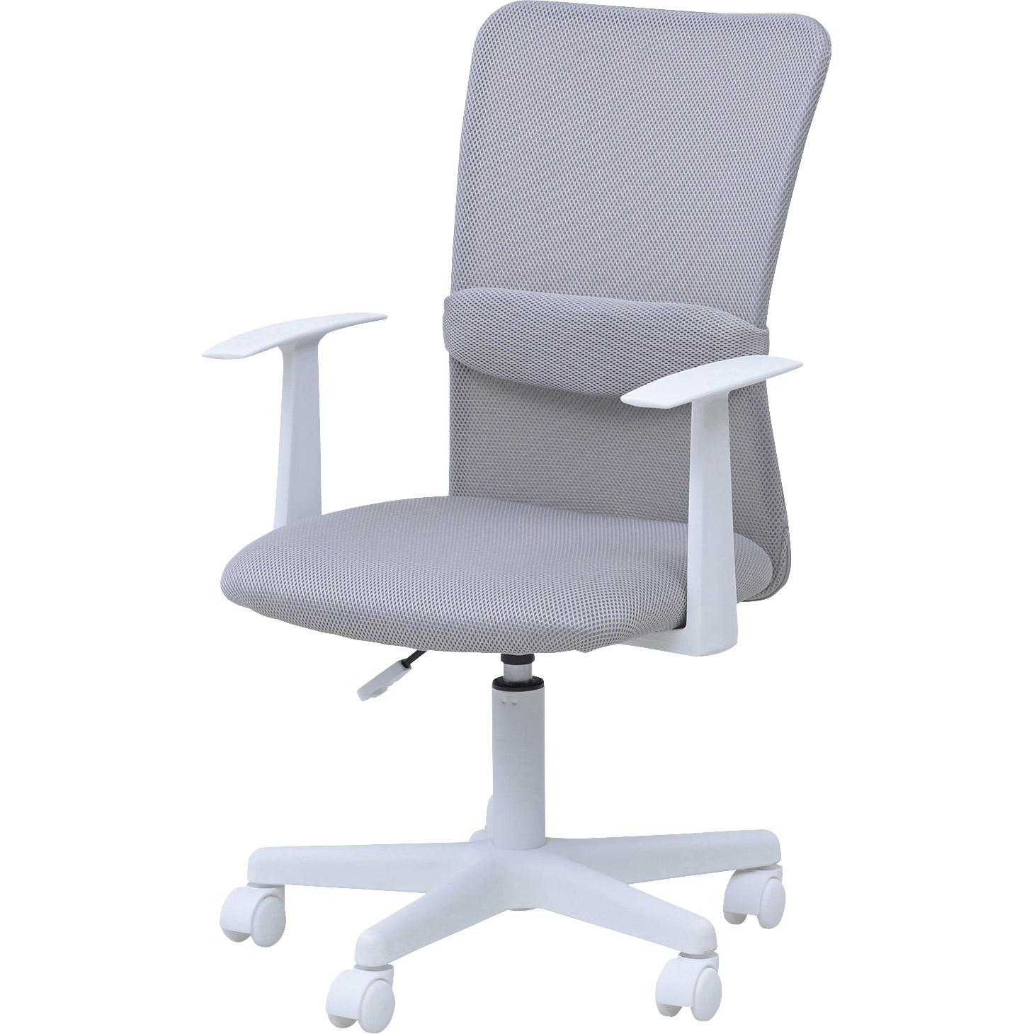 EHL-51A(NBE) 爽快メッシュ オフィスチェア YAMAZEN(山善) グレージュ色