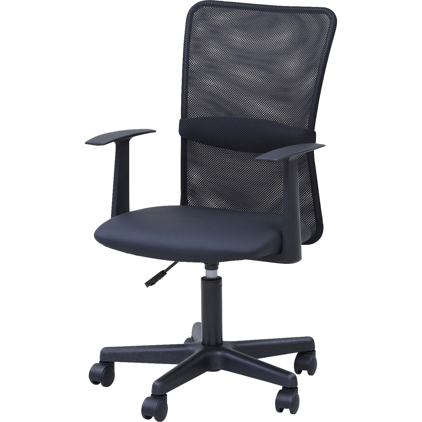 EHL-P51A(BK) 爽快メッシュ オフィスチェア YAMAZEN(山善) ブラック色 7,480円