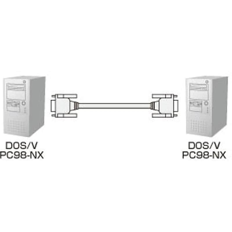 KRS-403XF-5K2 RS-232Cケーブル サンワサプライ メス - メス ライトグレー色 5m KRS-403XF-5K2 -  【通販モノタロウ】