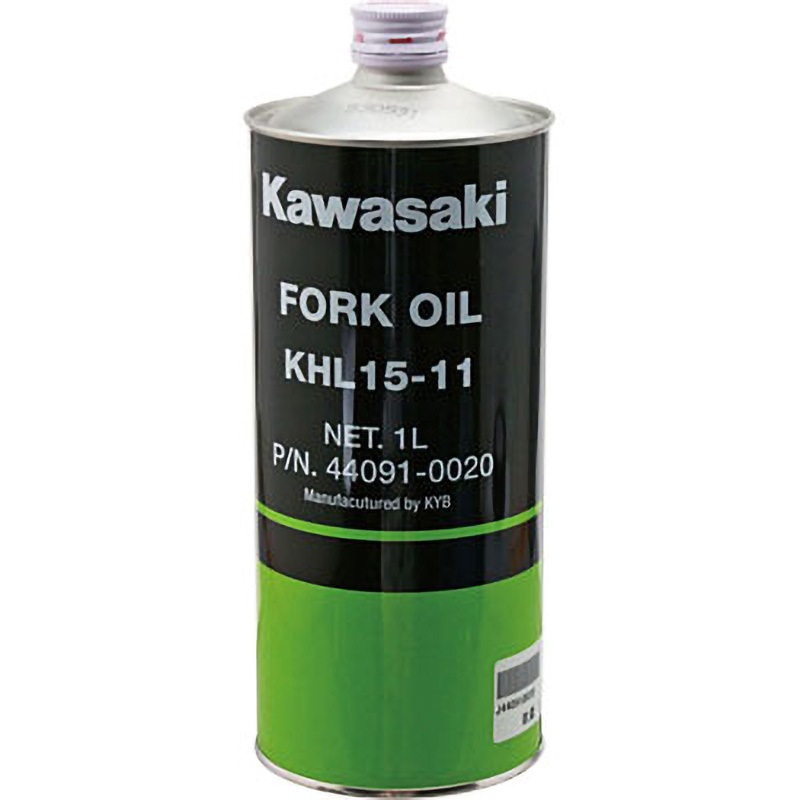 若干の凹みありKawasaki純正フォークオイル KHL15-11 J44091-0020 フォークオイル KHL15-11 1本(1L) Kawasaki 【通販