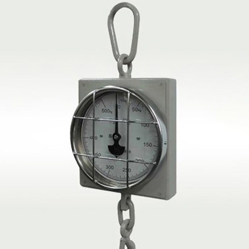 DTH-500. アナログ吊りばかり 平面型 長島衡機工業 ひょう量500kg