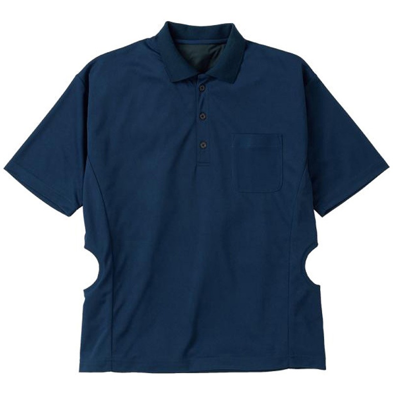 【限定色】BRIEFING ポロ 9001 空調服 エアファン半袖ポロ(服のみ) 小倉屋 ネービー色