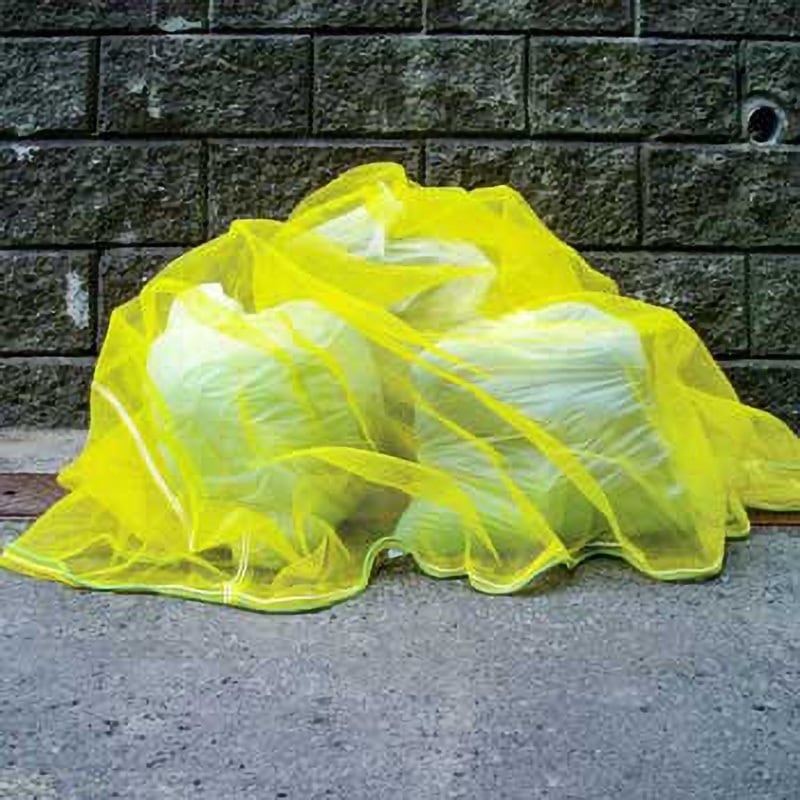 CROW-NT-3X4m YEL 噂のカラスよけ 日本マタイ ポリエチレン 黄色 1個