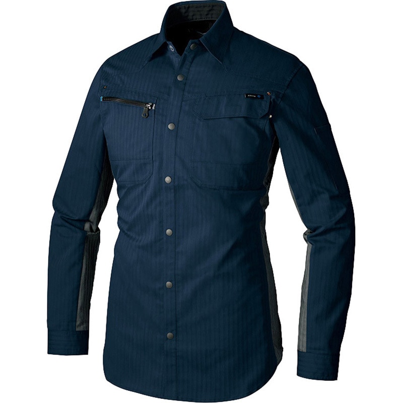 30635 長袖シャツ(薄地) アイトス サイズ6L着丈82cm