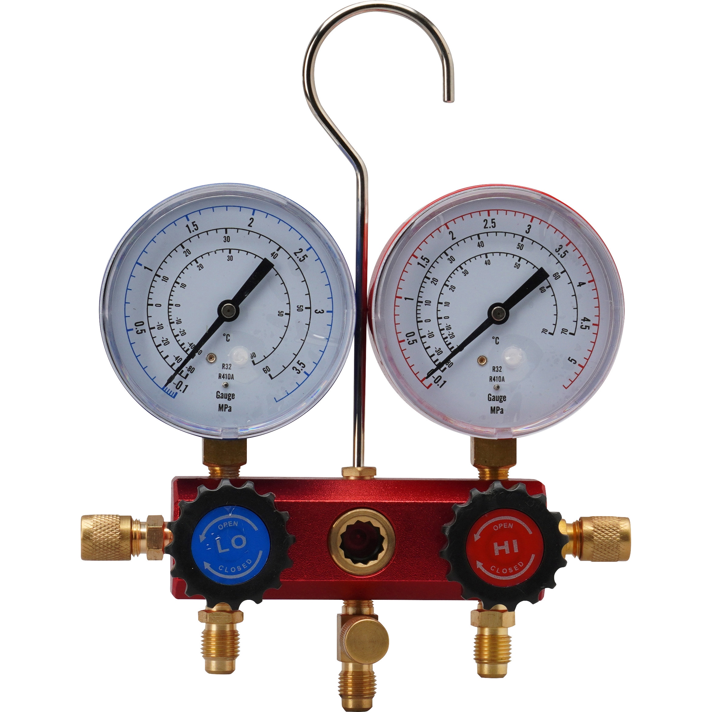 マニホールドキット R410A/R32用 ホース付き モノタロウ 接続口径