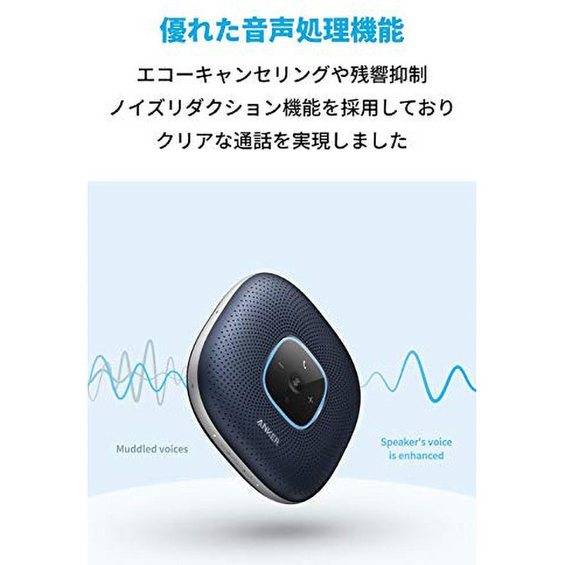 A3301032 Anker PowerConf Soundcore ネイビー色 - 【通販