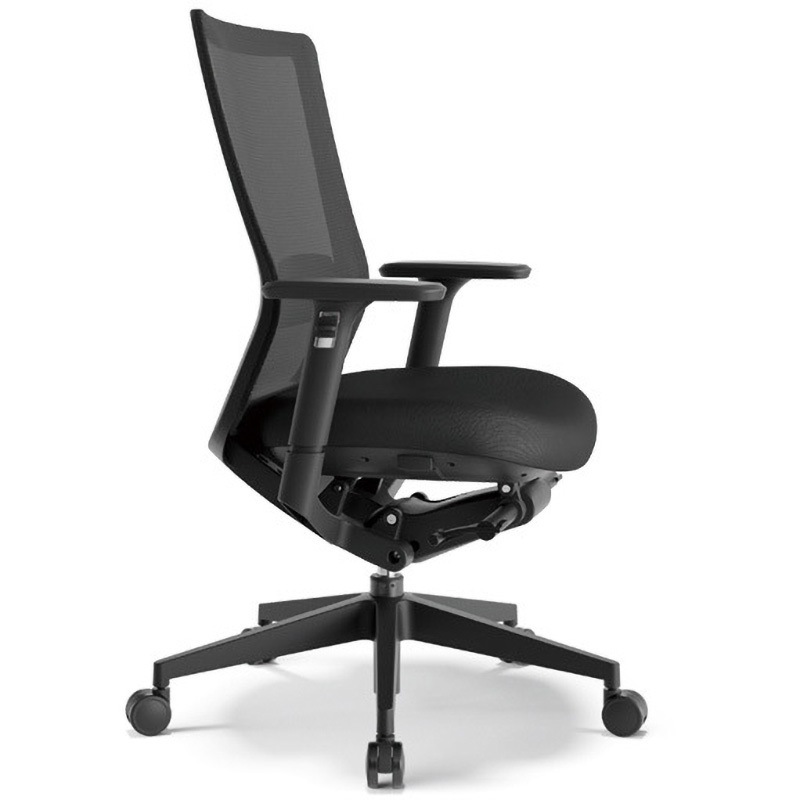 RS-5715(F10)BK オフィスチェア RS-5700シリーズ ミドルバック 肘付きタイプ アイコ 布地 材質樹脂脚 47,388円