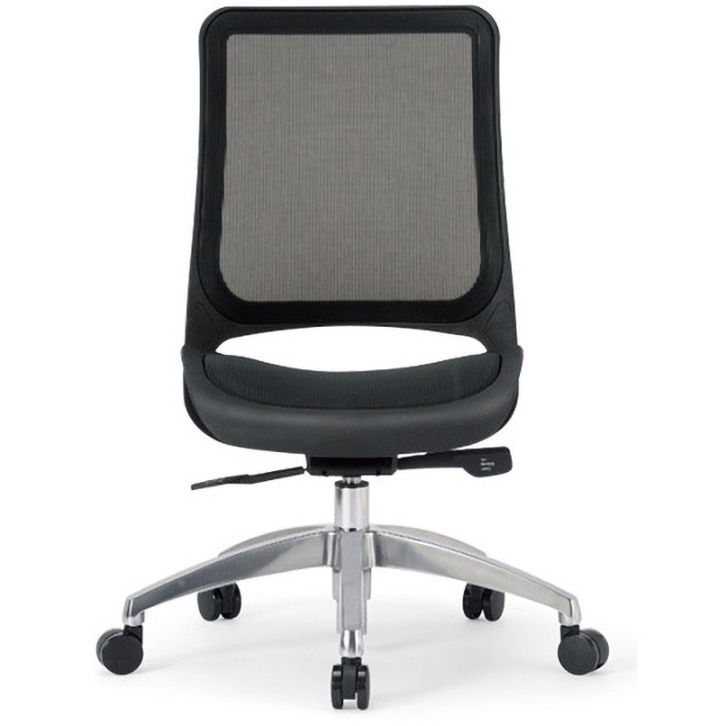 MS-1645BK(M12)BU オフィスチェア MS-1600シリーズ 座メッシュ アルミ脚タイプ 1脚 アイコ 【通販モノタロウ】