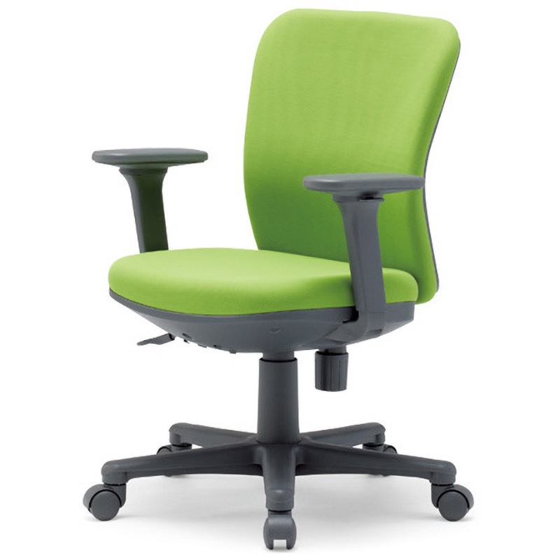 OA-1155AJ(FG3)BU オフィスチェア CA-1100シリーズ ローバック 可動肘タイプ アイコ 布地(防汚性布張り)