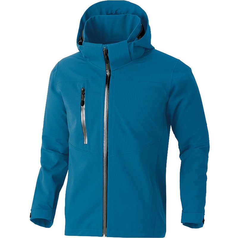 562411 原着全天候型ストレッチジャケット(男女兼用) アイトス ブルー色 サイズSS