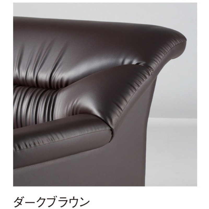 1人用ソファ RE-2681 応接ソファ ビニールレザー張り オフィス家具 応接室 エグゼクティブ 1Pソファ アームチェアー ロビーチェア 送料無料 応接ソファ トレッタ⁄ アームチェア ビニールレザー張 （応接家具