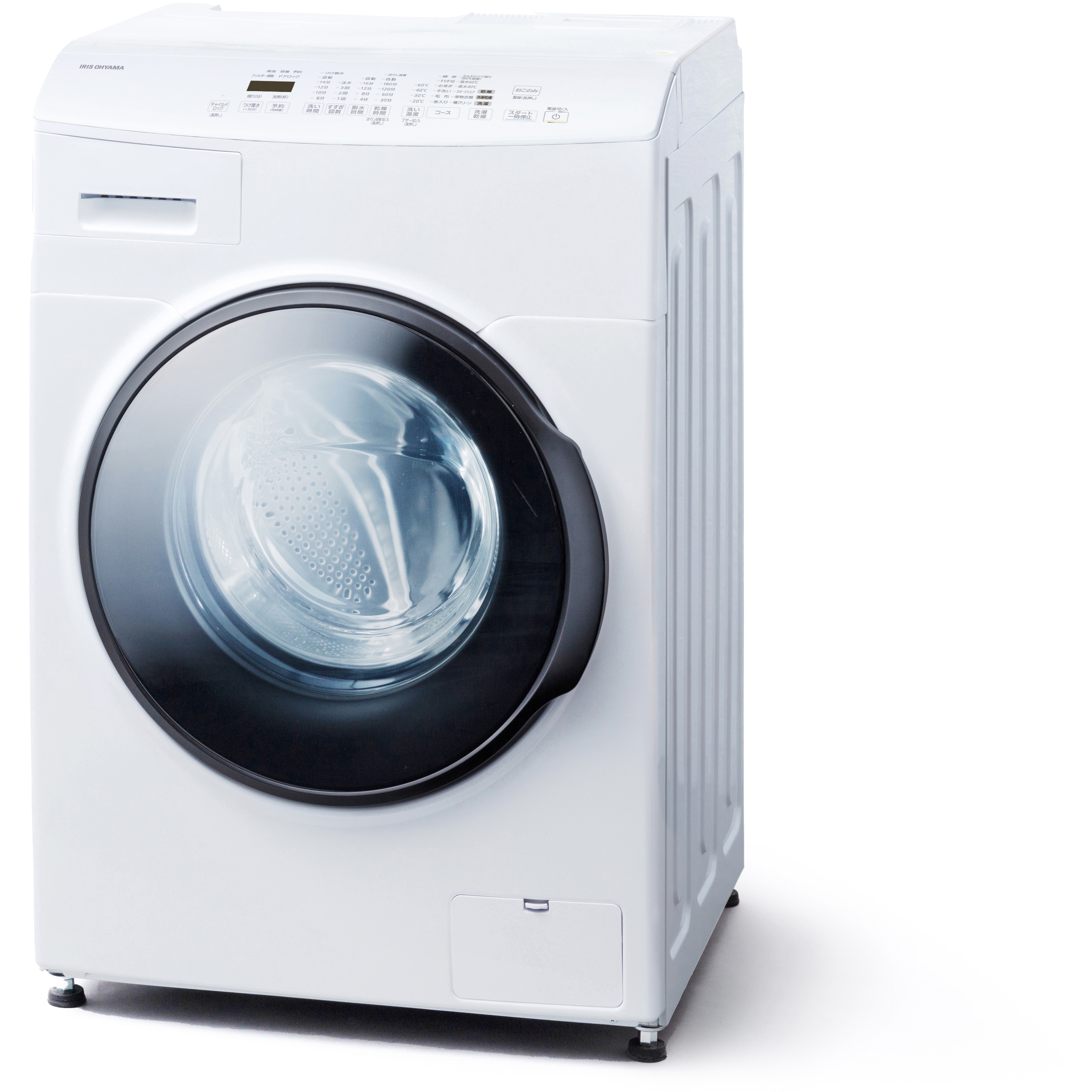 2024年製　アイリスオーヤマ ドラム式洗濯機 CDK842-W CDK842 ドラム式洗濯乾燥機8kg4kg 台無し 1台 アイリスオーヤマ 【通販