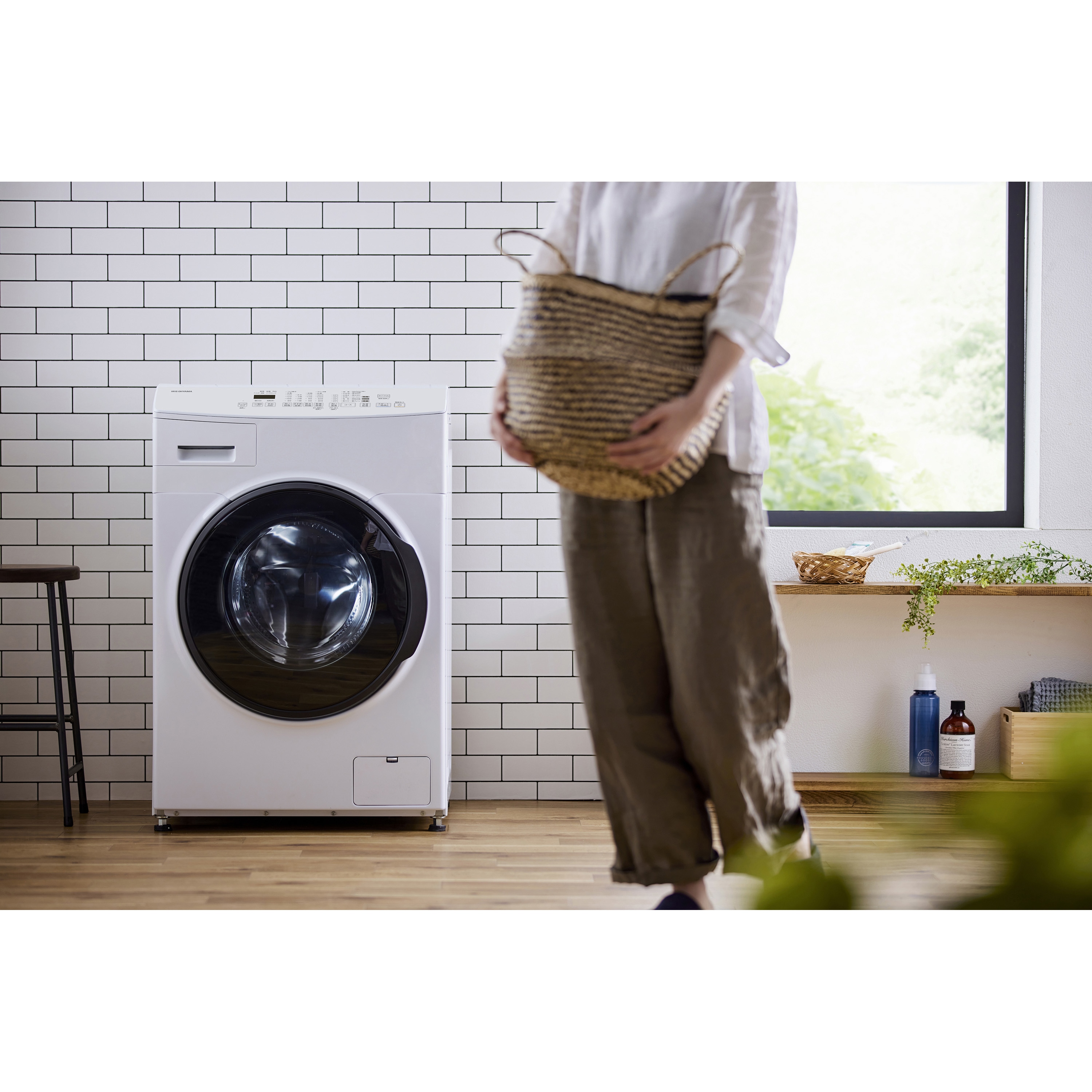 CDK842 ドラム式洗濯乾燥機8kg4kg 台無し 1台 アイリスオーヤマ 【通販