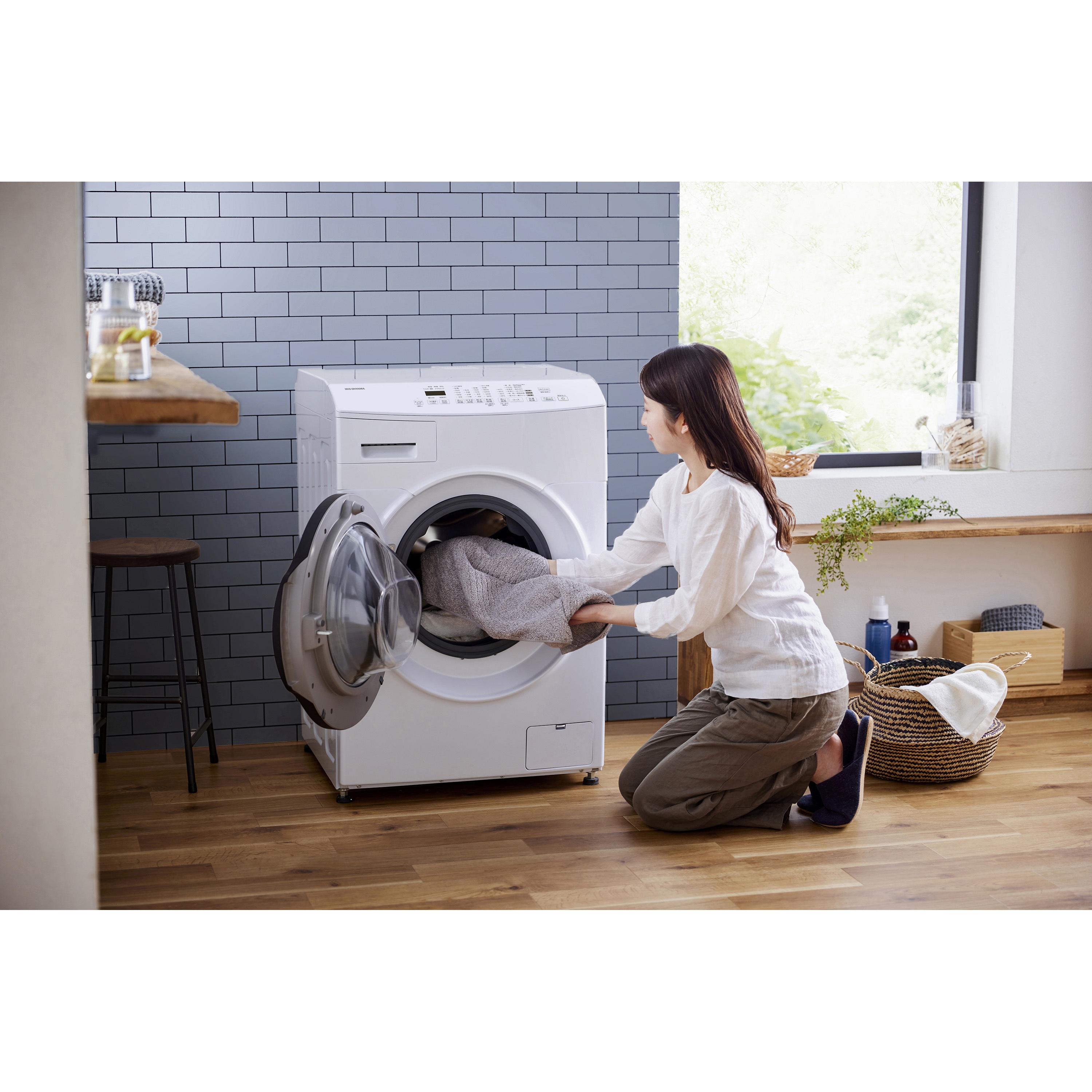 ‼️送料設置無料‼️ EJ5346番 アイリスオーヤマ ドラム式洗濯機 CDK832 送料設置無料‼️ EJ5346番 アイリスオーヤマ ドラム式洗濯機 CDK832