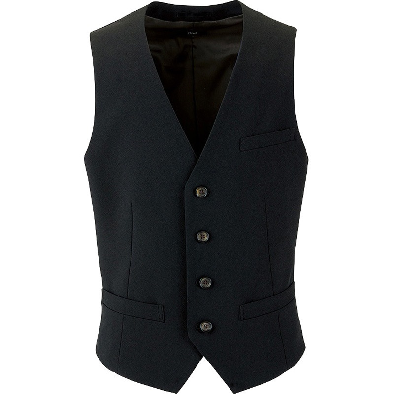 630051 メンズベスト アイトス ブラック色 サイズS