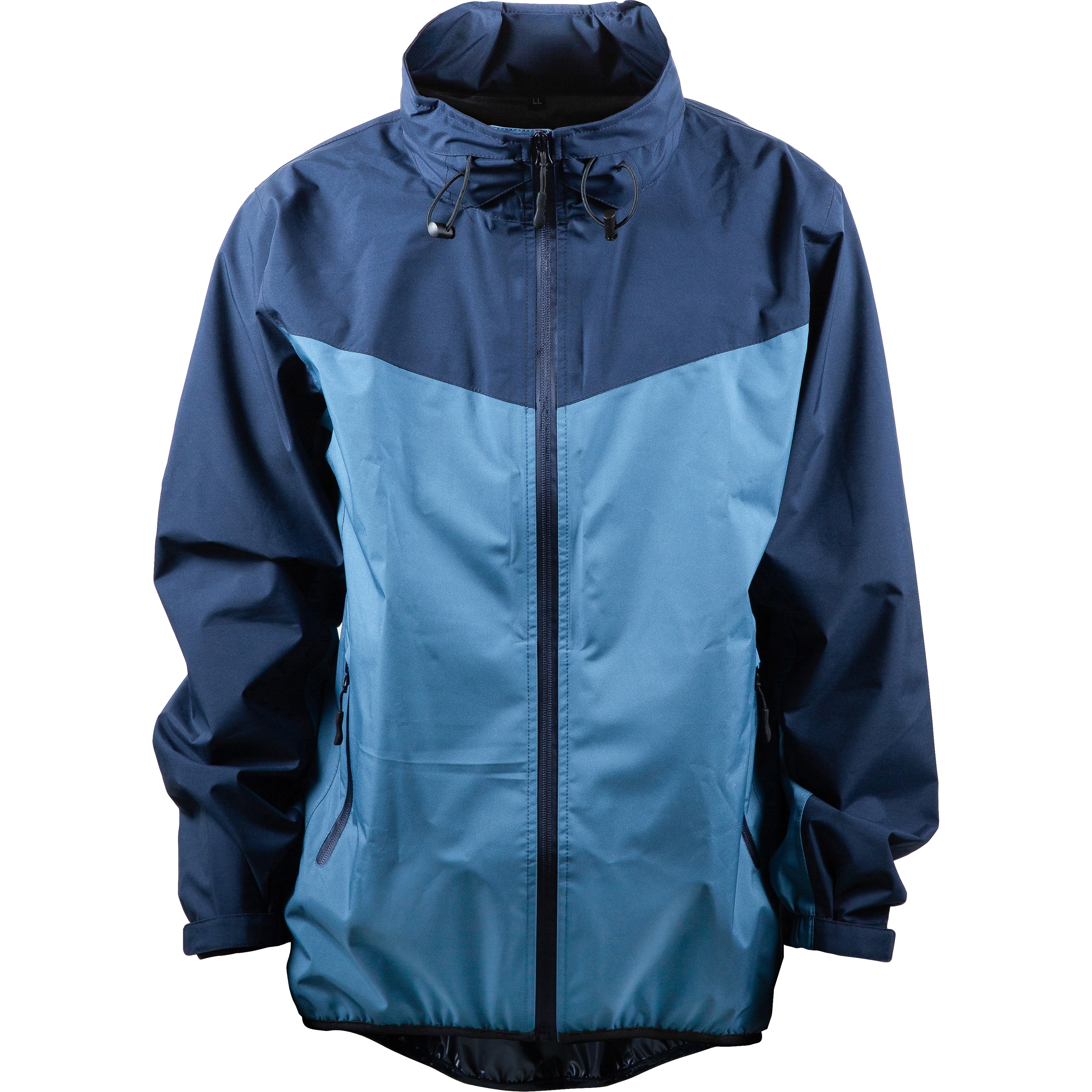 ブリーフィングメンズレインウェアサイズM BRIEFING - MENS WATER PROOF FZ JACKET / バックロゴ レイン