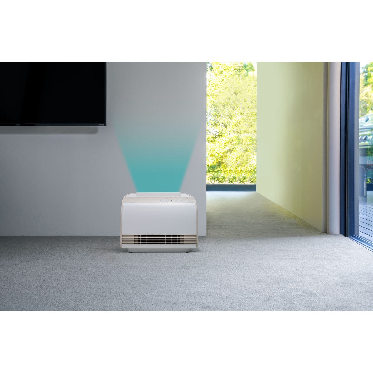 CD-T2274WH 衣類乾燥機能付 W送風セラミックヒーター「ドライヒート