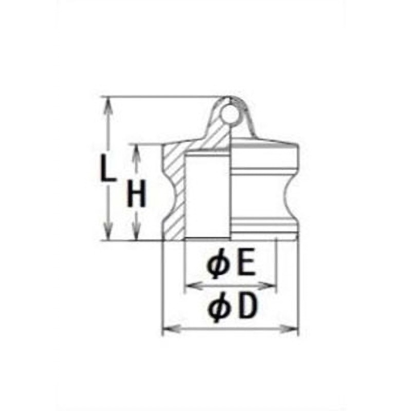 MAX-DP-BRS-80A マックスロック MAX-DP ブラス(BRS) ダストプラグ フルネスジャパン 呼び径3"