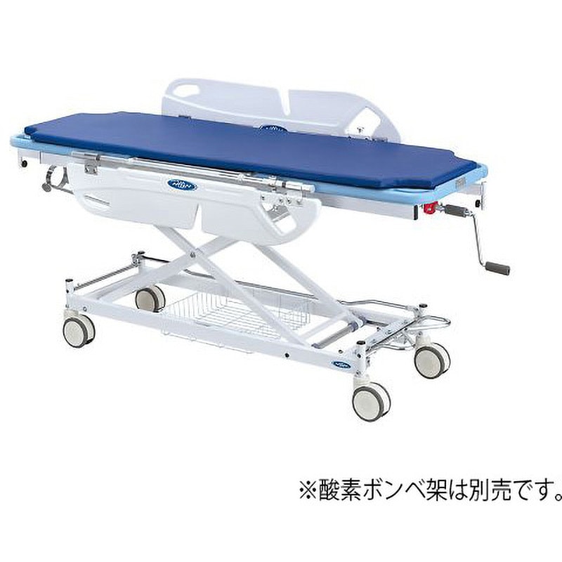NBST-212D ストレッチャー 省力昇降機構付き NBST-212シリーズ 背上げ機構なし 1個 日進医療器(車イス) 【通販モノタロウ】