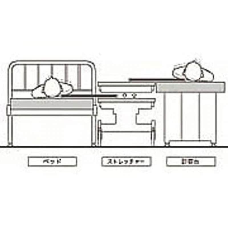 M64RK09 ラクラックス 看護用移動シート&マット M64RKシリーズ 帝健 ミニ・ロングサイズ 1枚