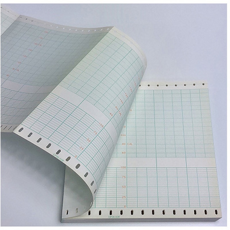 CP30-028 分娩監視用記録紙 CPシリーズ 折り畳み型・穴あき ちばら 寸法(幅Wmm×長さLm)152×30 1箱(20冊) CP30-028 17,980円