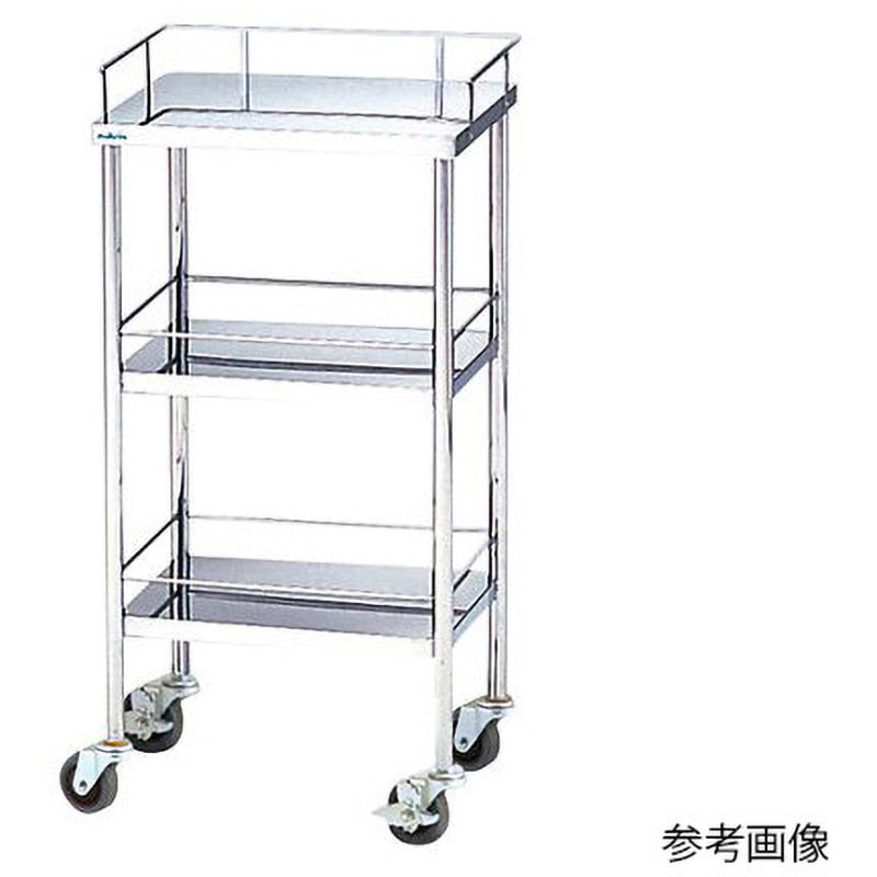 HM-450-S 回診車 静音タイプ HMシリーズ ナビス(アズワン) 1個 HM-450-S