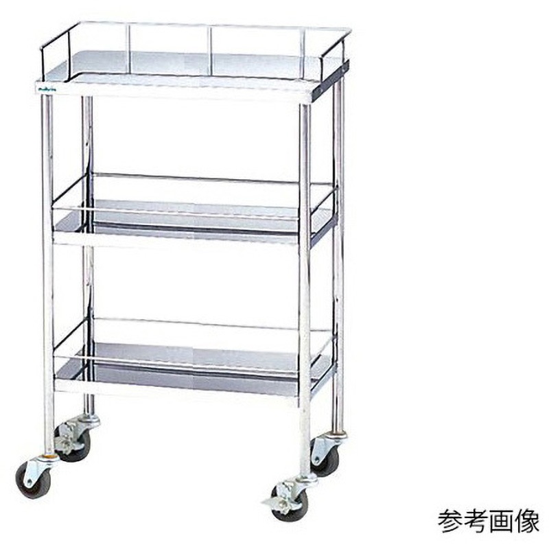 HM-600-S 回診車 静音タイプ HMシリーズ ナビス(アズワン) 1個 HM-600-S