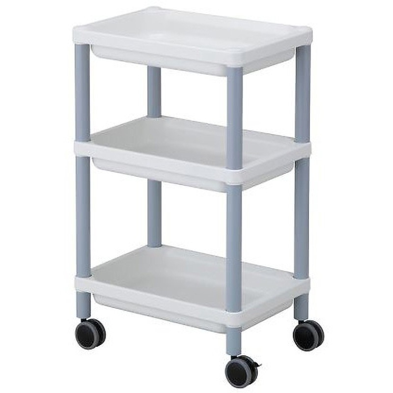MT-3G モバイルトレーカート MTシリーズ  3段 ナビス(アズワン) グレー色  1個 MT-3G