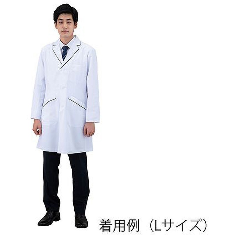 257-60AP S メンズコード診察衣 257-60APシリーズ アプロンアパレル サイズS 1枚
