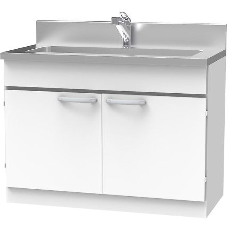 SL-S12 材料キャビネット シンク SL-Sシリーズ シングル 1個 ナビス(アズワン) 【通販モノタロウ】