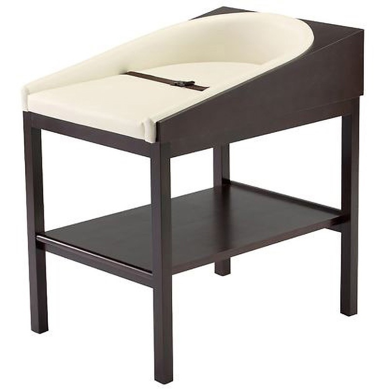 S9033-63W6 おむつ交換台 ADAL(アダル) ダークブラウン色  1台 S9033-63W6