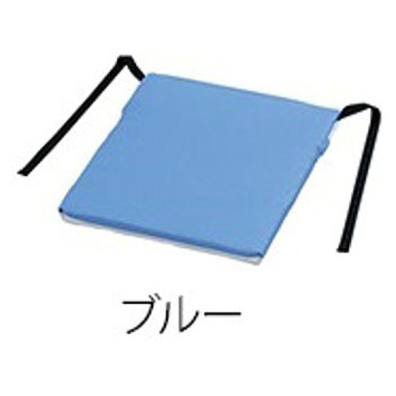HD-WBL 洗えるムレない車いすクッション HDシリーズ ブルー ナビス(アズワン) 1個 HD-WBL