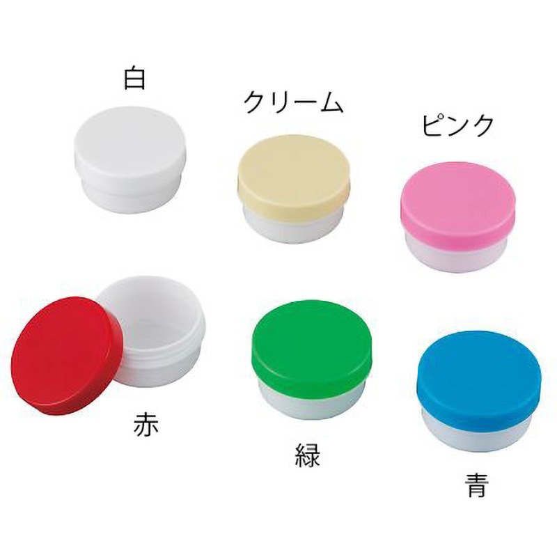 3-53 UG軟膏壺 未滅菌 24mL 3-53シリーズ 馬野化学容器 材質PP ピンク